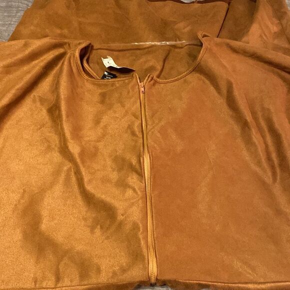 Faux Suede Bodycon Dress Ashley Stewart 30/32 Plus size - Picture 8 of 8